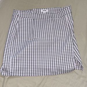 mini skirt from garage, pink,black,white plaid